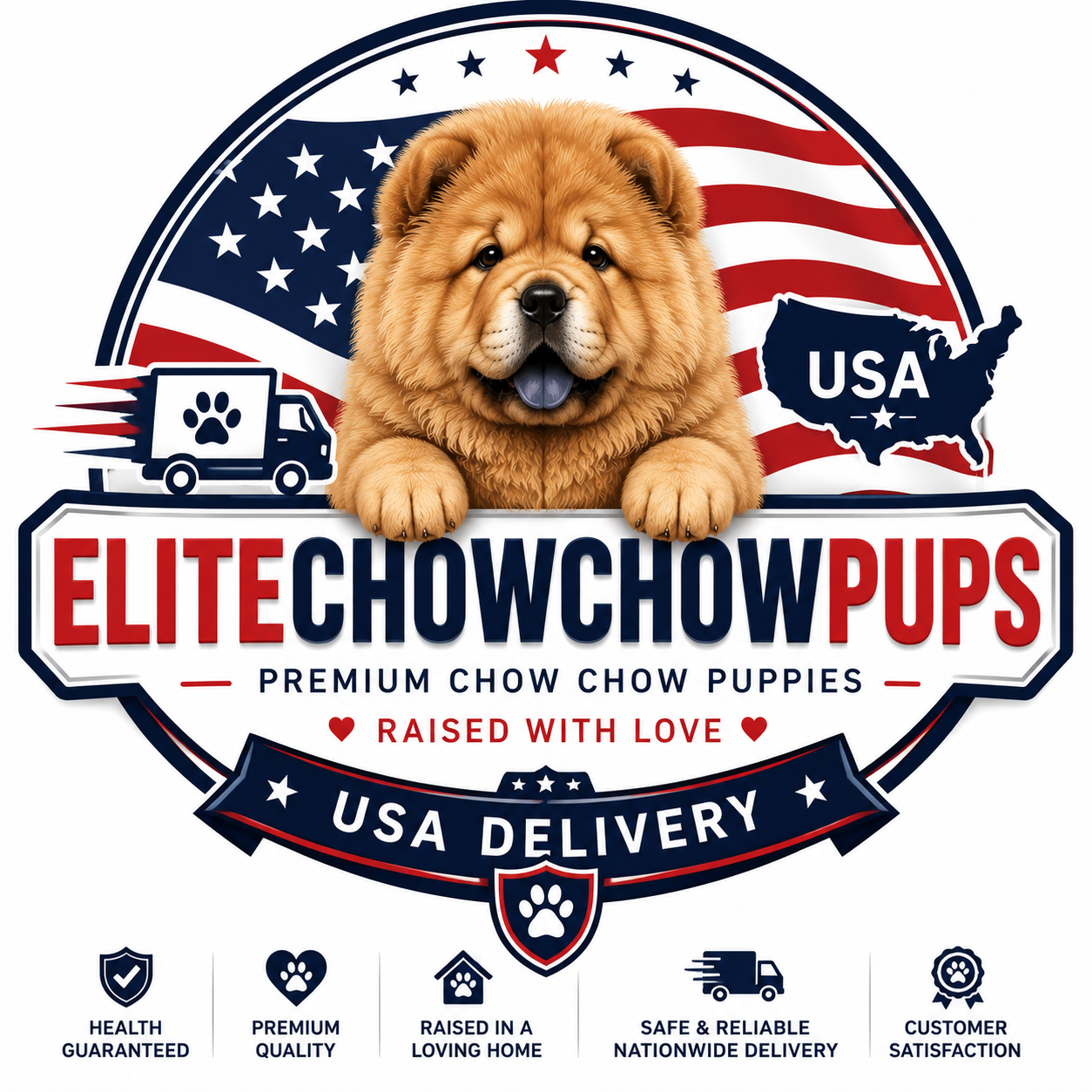 elitechowpuppies.com